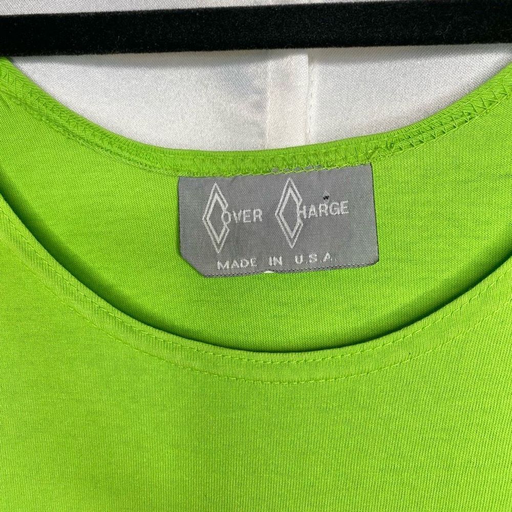Cover Charge Vintage T-Shirt Dress with pockets Green Size Small - Picture 3 of 9